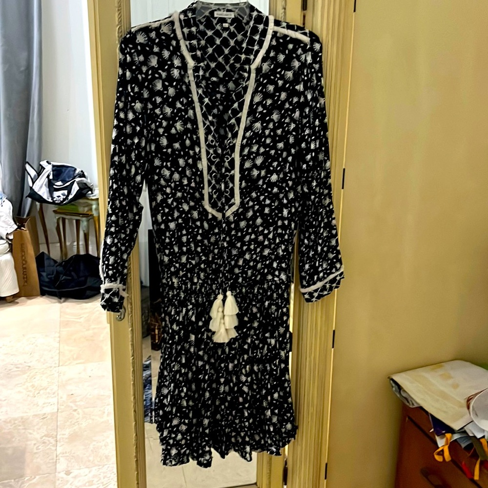 Poupette St Barth Dress Long Sleeve Large